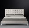 Купить Кровать двуспальная с изголовьем Italia Panel Box-Tufted по цене 155 800  руб.