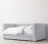 Купить Кровать детская с дополнительным спальным местом Tribeka Tufted по цене 156 300  руб.