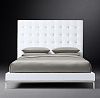Купить Кровать двуспальная с изголовьем Italia Panel Box-Tufted по цене 155 800  руб.