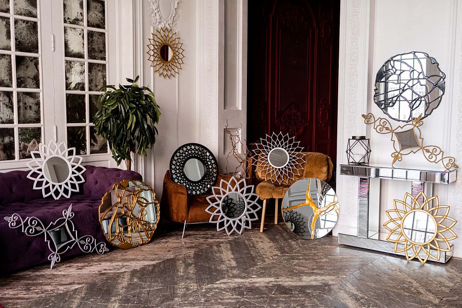 Зеркало Шини Сильвер купить по цене 27 600 ₽