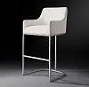 Купить Барный стул Emery Curved-Back Track Polished по цене 50 000  руб.