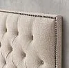 Купить Кровать двуспальная с мягким изголовьем Adler Diamond-Tufted по цене 101 900  руб.