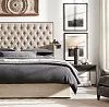 Купить Кровать двуспальная с мягким изголовьем Adler Diamond-Tufted по цене 101 900  руб.