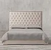 Купить Кровать двуспальная с мягким изголовьем Adler Diamond-Tufted по цене 101 900  руб.